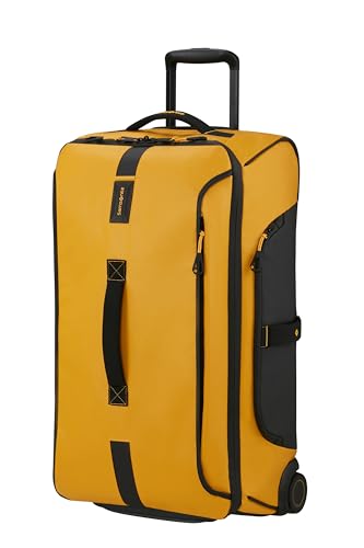 Samsonite Paradiver Light - Reisetasche mit Rollen (67 cm), Medium, Wasserabweisend, Leicht, 74,5L, Gelb (Yellow) Samsonite Paradiver Light - Reisetasche mit Rollen (67 cm), Medium, Wasserabweisend, Leicht, 74,5L, Gelb (Yellow)