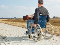 Koffermitnahme bei Rollstuhlfahrern