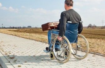 Koffermitnahme bei Rollstuhlfahrern
